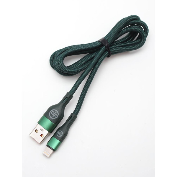 Кабель DigitalPart LC-309 USB Type-A - Lightning (1 м, зеленый)