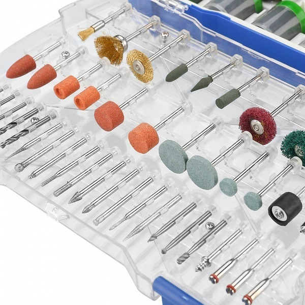 Набор насадок для гравера DEKO DH01 в кейсе (065-0746), 268 предметов