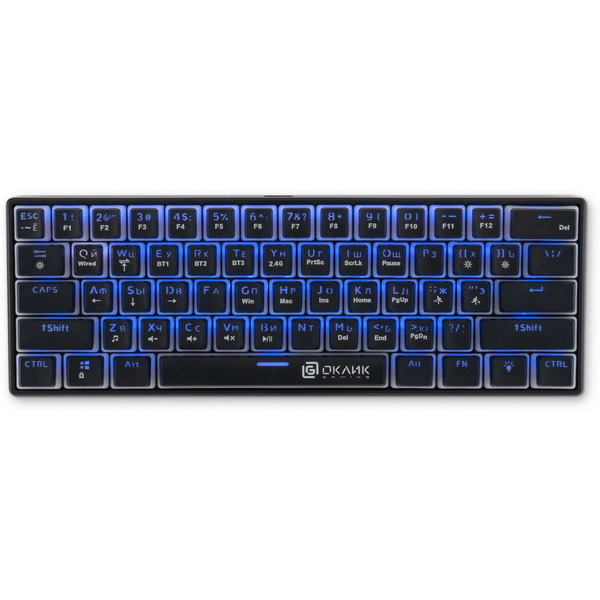 Клавиатура Oklick K763W (черный)