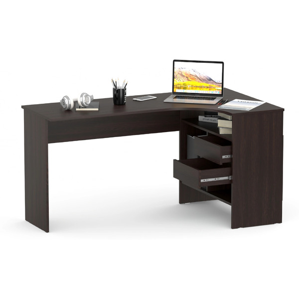 Стол Сокол СПм-25 (правый, венге)