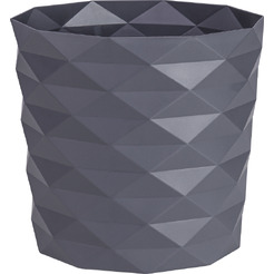 Кашпо La Decoro Диамант КШ-4636 (антрацит)