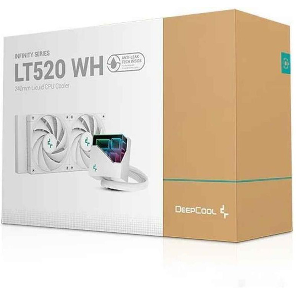 Жидкостное охлаждение для процессора DeepCool LT520 WH R-LT520-WHAMNF-G-1