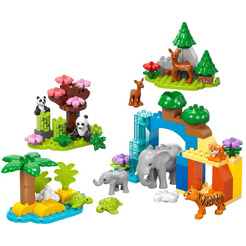 Конструктор Lego Duplo Семьи диких животных 3в1 10446