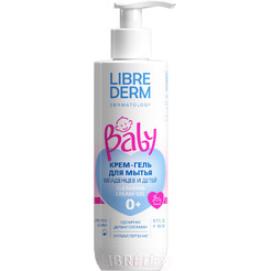 Гель для душа Librederm Cerafavit Baby Для мытья новорожденных младенцев и детей (250мл)