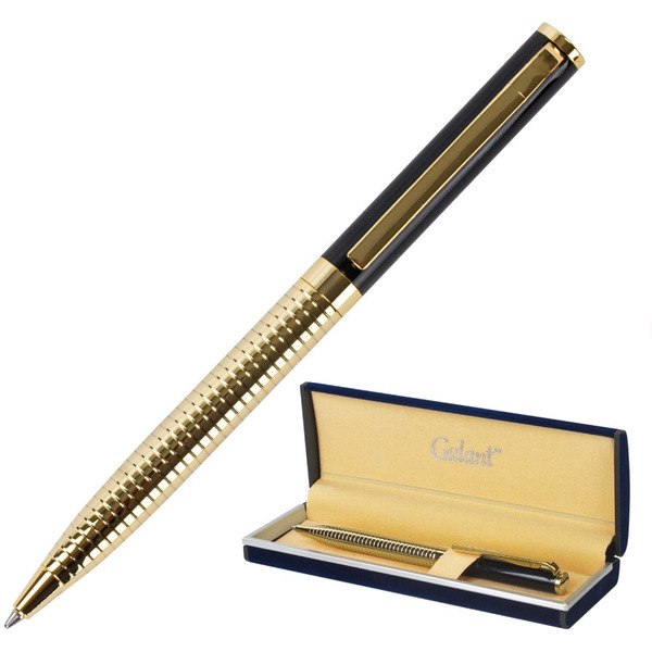 Ручка подарочная шариковая Black Melbourne GALANT 141356