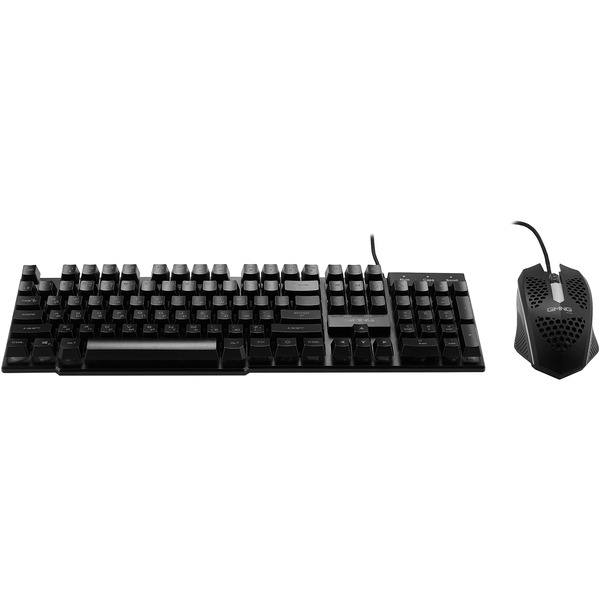 Игровой набор (клавиатура + мышь с ковриком) Оклик 400GMK