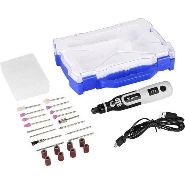 Гравер Deko DKRT3.6-Li SET (063-1400)