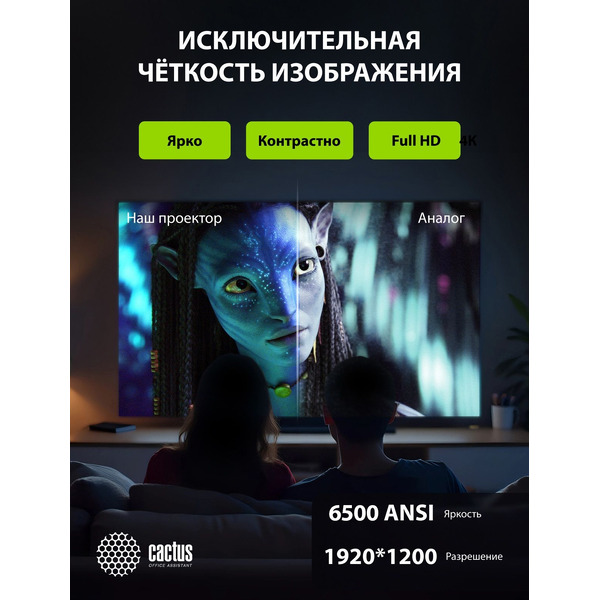 Проектор Cactus Bright CS-S4.B