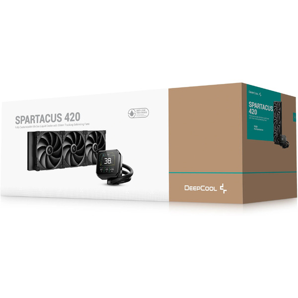 Система жидкостного охлаждения для процессора DeepCool Spartacus 420 R-SPT420-BKDSMP-G-1