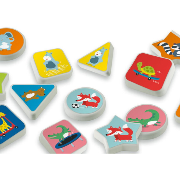 Настольная игра SES Creative Для улицы и дома "МЕМО Животные" 02233