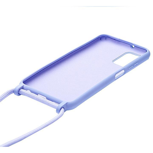 Бампер Bingo Lanyard для Samsung Galaxy A03s (фиолетовый)