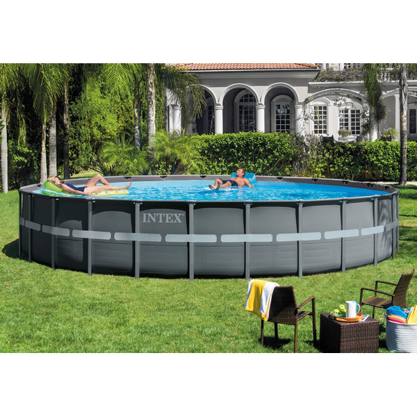 Каркасный бассейн INTEX ULTRA XTR FRAME 26334 (610х122 см) с лестницей и фильтр-насосом