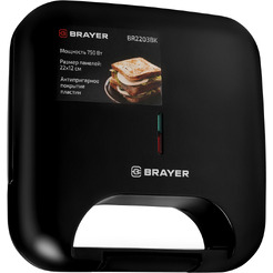 Сэндвичница BRAYER BR2203BK