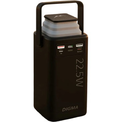 Внешний аккумулятор Digma DGPF50B 50000mAh (черный)