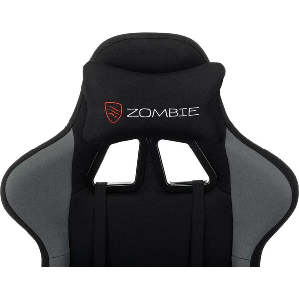 Кресло игровое ZOMBIE Weaver (черный/серый)