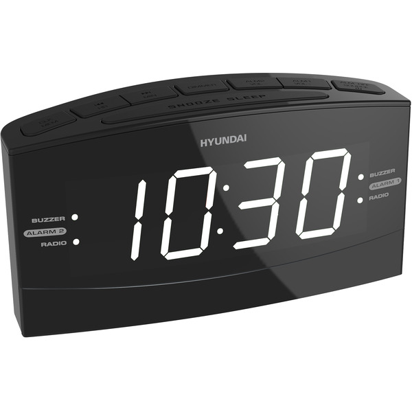 Настольные часы Hyundai H-RCL238 (белая подсветка)