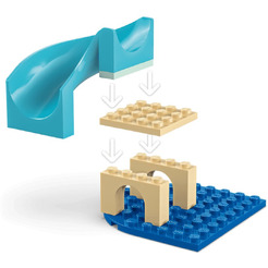 Конструктор Lego Gabby's Dollhouse Приключение кота-русалки и Габи в аквар. 11204