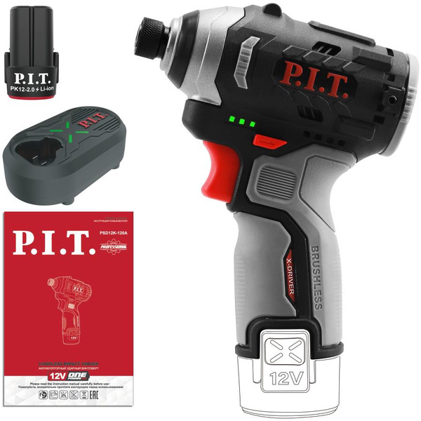 Винтоверт P.I.T. PSD12K-120A/1