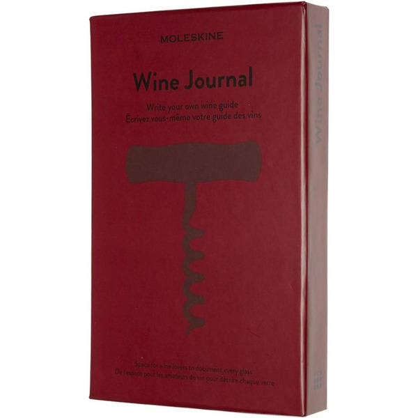 Блокнот Moleskine Passion Wine Journal Large (бордовый)