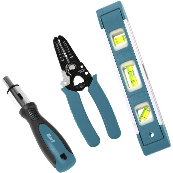 Набор ручного инструмента BORT BTK-168 (93418491)