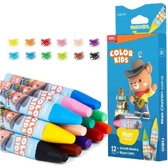 Восковые мелки Deli EC221-12