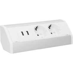 Блок розеточный Orno OR-GM-9003-W.AL 0,6 м