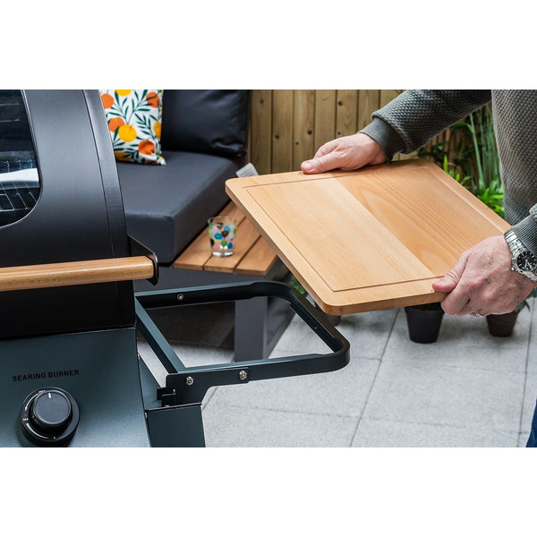 Газовый гриль Sahara S350 3B BBQ Smokey Teal