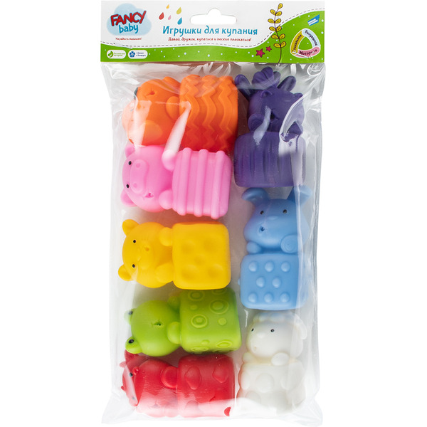 Игрушка для купания Fancy Baby Трогательные зверята ANI08