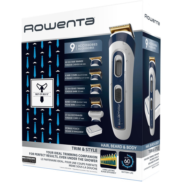 Машинка для стрижки ROWENTA TRIM & STYLE 9IN1 TN9155F1