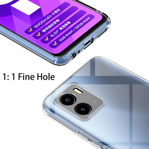 Бампер Bingo TPU 2.0mm для VIVO Y15s Белый