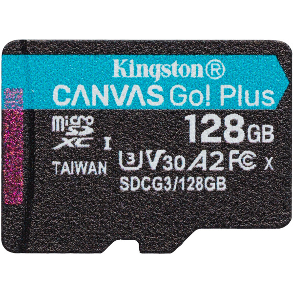 Карта памяти Kingston Canvas Go! Plus microSDXC 128GB (SDCG3/128GBSP)