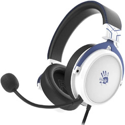 Наушники A4Tech Bloody M590i (синий/белый)