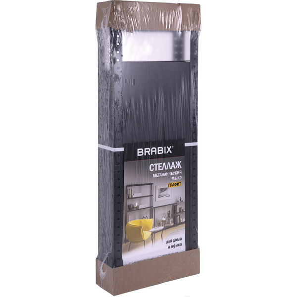 Стеллаж металлический Brabix Ms Kd-180/30/70-5 / 291267