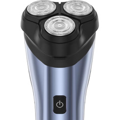 Электробритва Polaris PMR 0613RC wet&dry 4D PRO 5 blades+ (Синий/металлик)