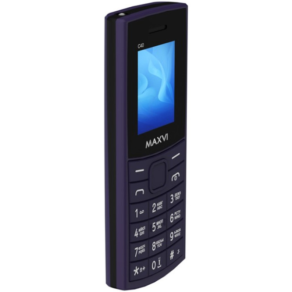Мобильный телефон Maxvi C40 (фиолетовый)