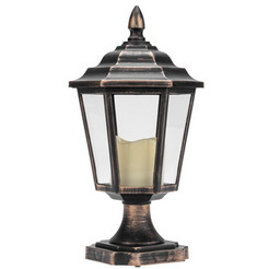 Декоративный фонарь со свечкой NEON-NIGHT на подставке 513-058