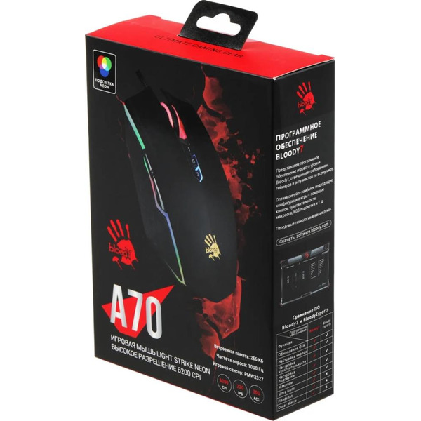 Мышь A4Tech Bloody A70