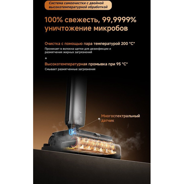 Вертикальный моющий пылесос Dreame T16 Pro TriForce Wet and Dry Vacuum HHR32E