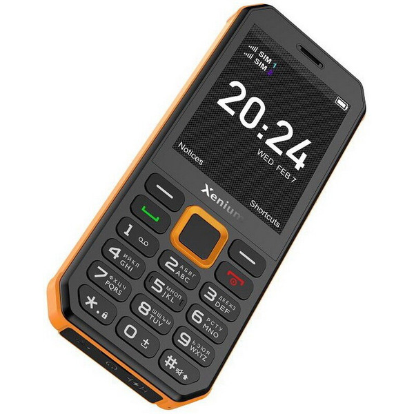Сотовый телефон Xenium X300 (оранжевый/черный)
