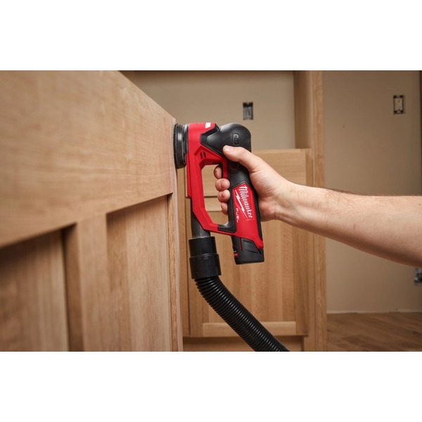 Эксцентриковая шлифмашина Milwaukee M12 FSDR75-202B 4933498233 (с 2-мя АКБ, сумка)