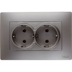 Розетка Leiden Electric Steen 806076