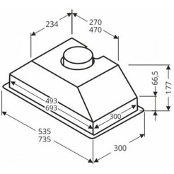 Кухонная вытяжка Elica Era S IX/A/72
