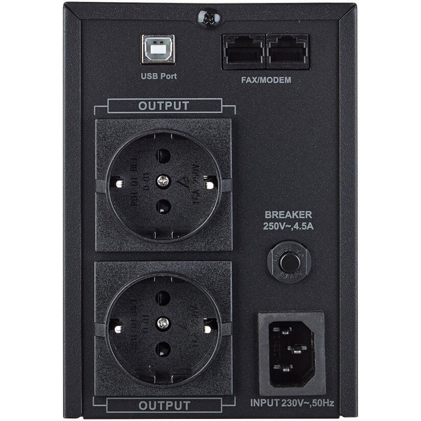 Источник бесперебойного питания Kiper Power SmartPro 650 Gen1 (650VA/360W)