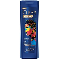 Шампунь и бальзам-ополаскиватель против перхоти для мужчин 2в1 КЛИАР Глубокое очищение 400мл