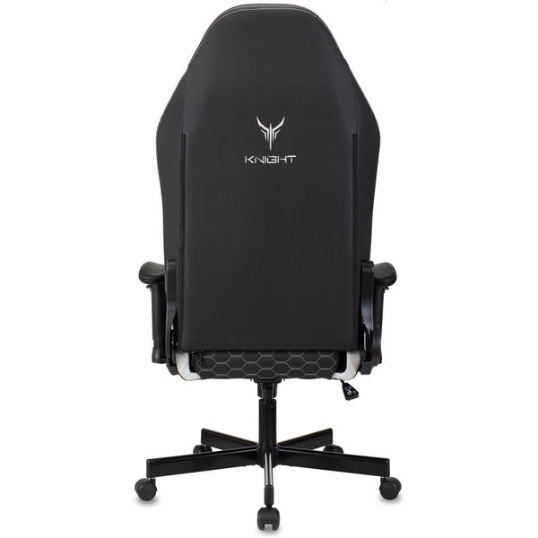 Кресло игровое Knight Neon (1717269) черный/серебряный