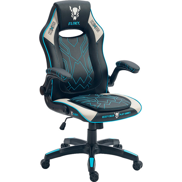 Кресло компьютерное FLOKY NEXUS Black-Grey V3