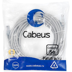Кабель Cabeus PC-UTP-RJ45-CAT.5E-20M-LSZH