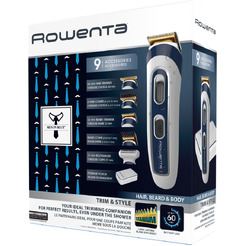 Машинка для стрижки ROWENTA TRIM & STYLE 9IN1 TN9155F1