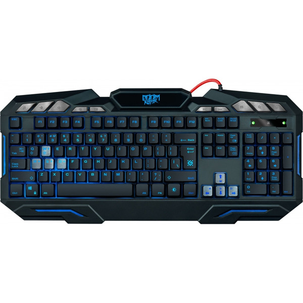 Проводная игровая клавиатура Defender Doom Keeper GK-100DL RU, Артикул 4510