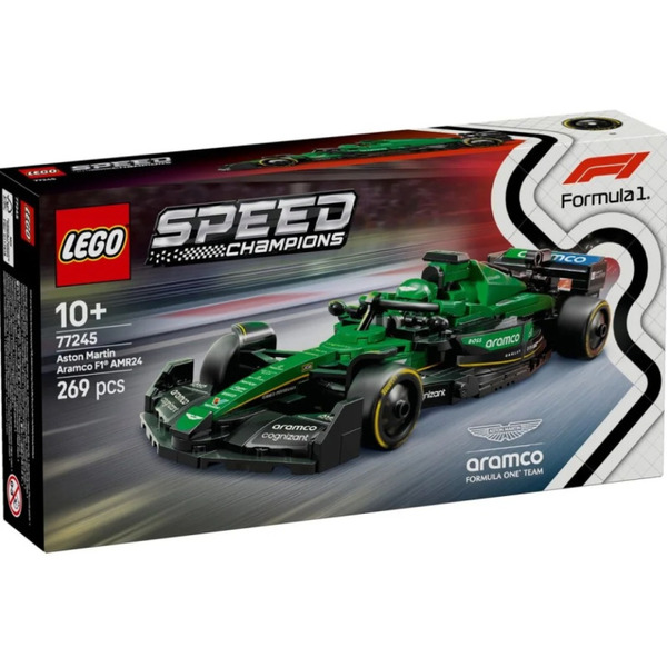 Конструктор LEGO Speed Champions 77245 Гоночный автомобиль Aston Martin Aramco F1 AMR24